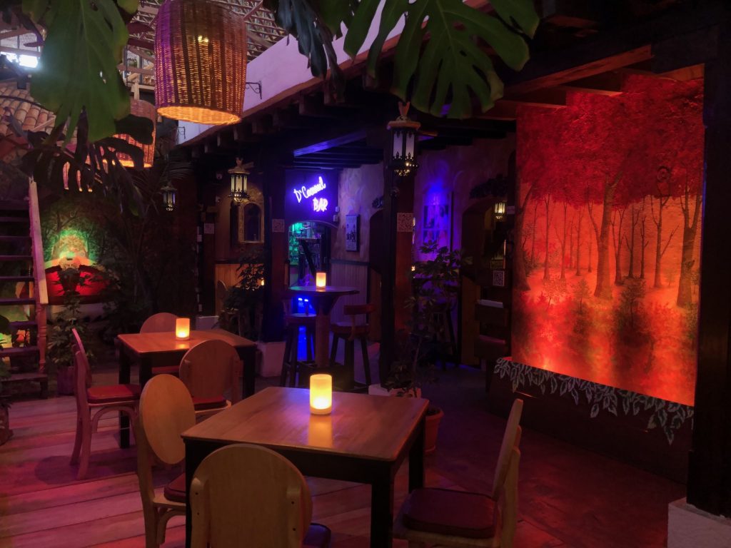 Terraza del Restaurante Las Palmas, Antigua Guatemala